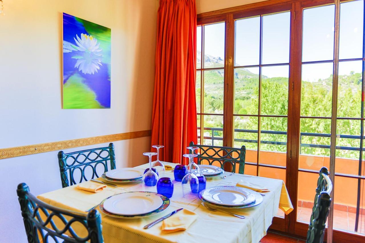 Hotel Rural Serrella Castell de Castells エクステリア 写真