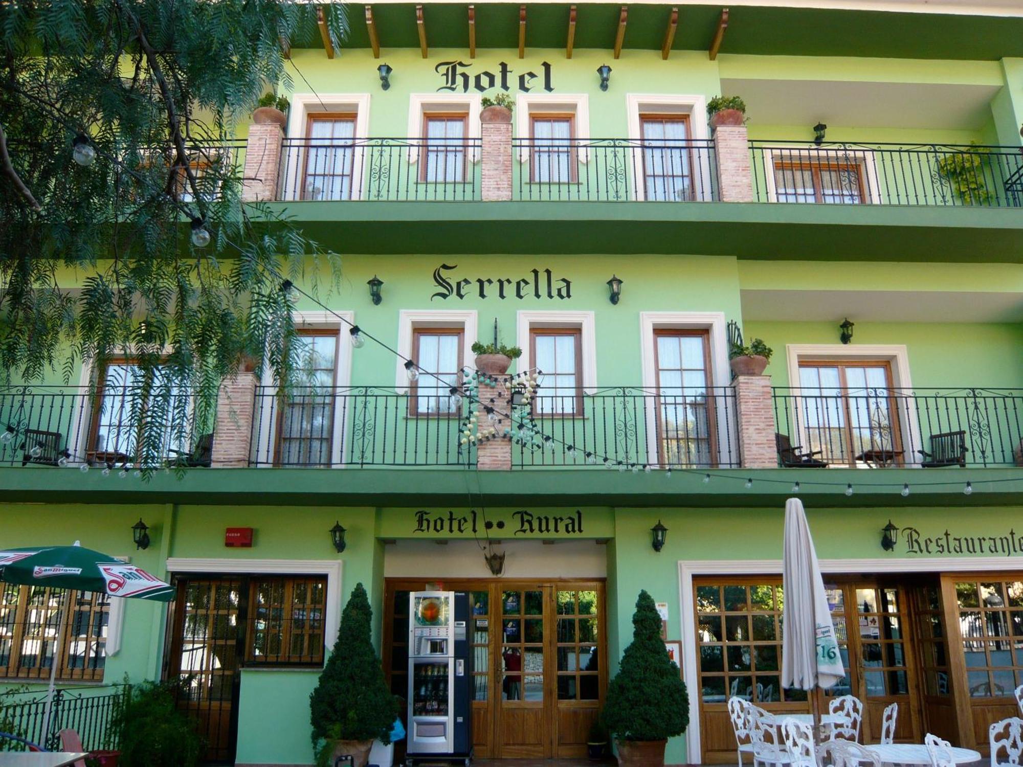 Hotel Rural Serrella Castell de Castells エクステリア 写真